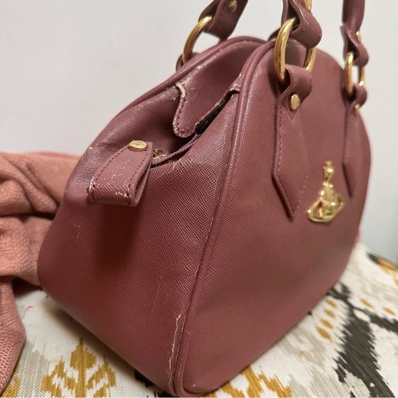 Vivienne Westwood Vintage Yasmine Bag | Rose Pink - Picture 6 of 13